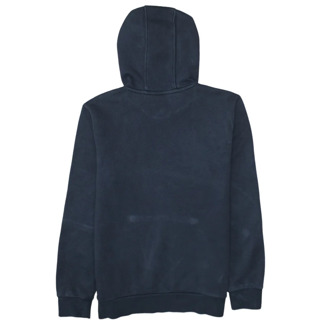 Adidas Black Hoodie Men's XSmall Trefoil Embroidered Logo Front Pouch Fleece Sweatshirt sold by Vintage Club product image thumbnail 2