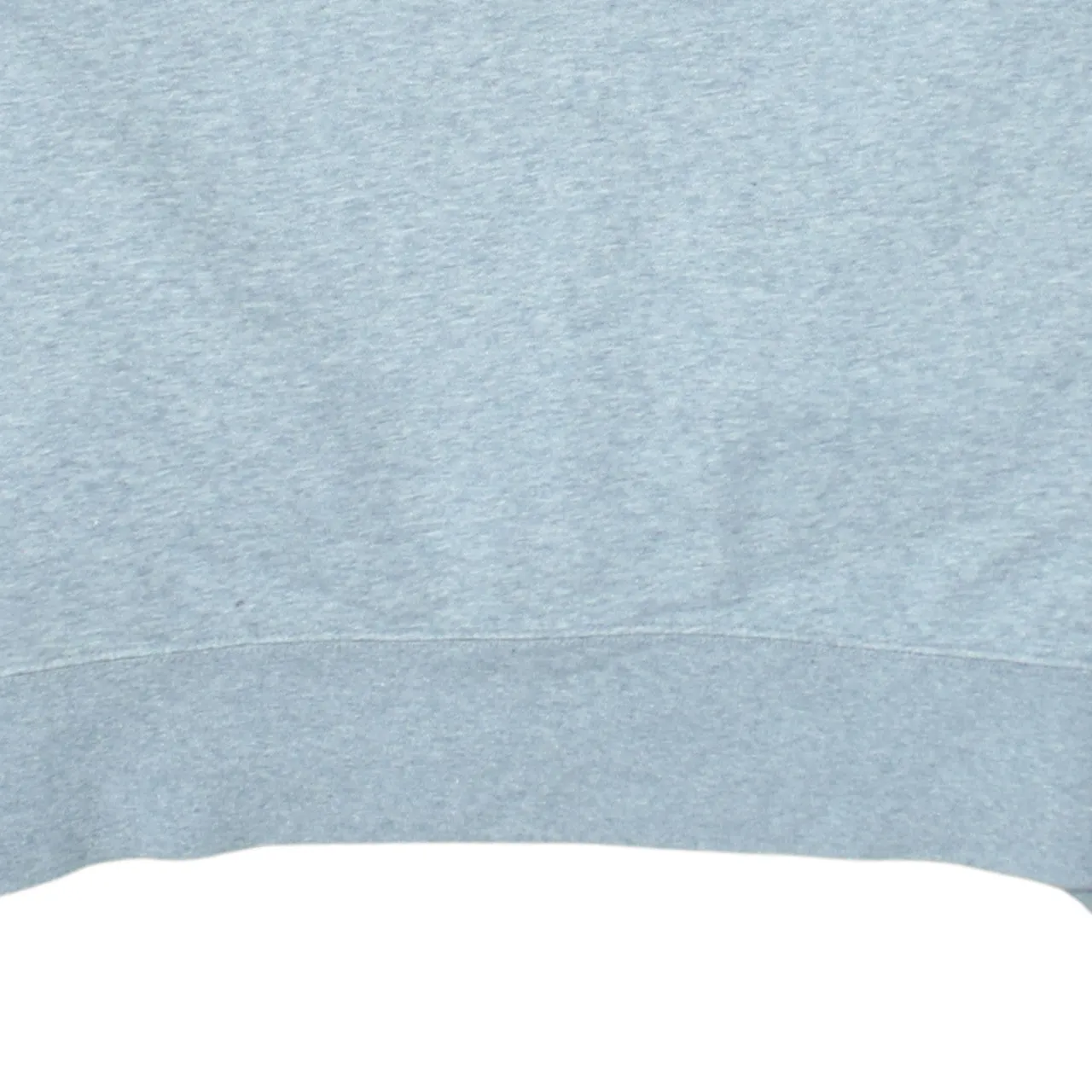 Nike Grey Sweatshirt Women’s Small Embroidered Swoosh Cropped Ribbed Hem Pullover Top sold by Vintage Club product image thumbnail 4