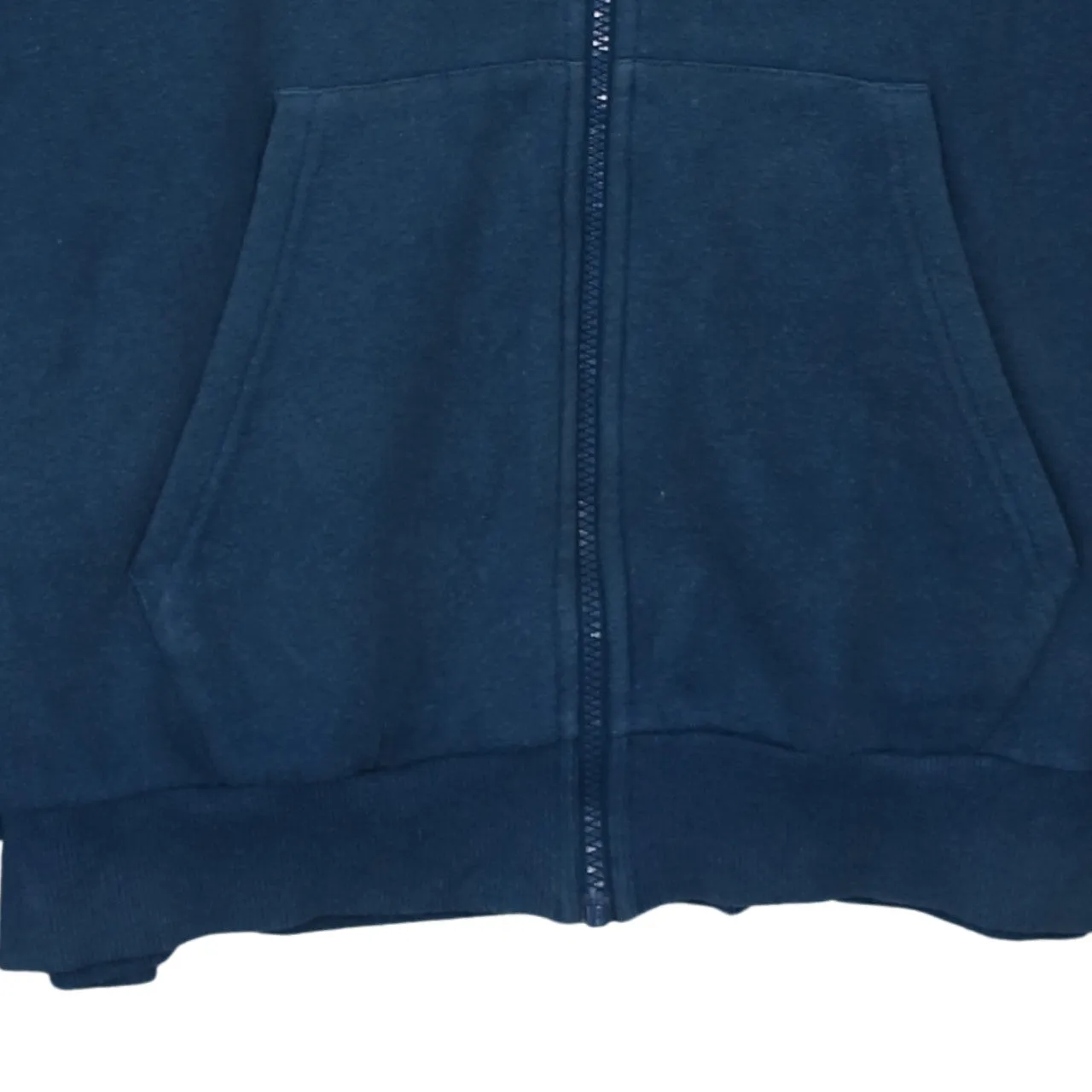 Puma Navy Blue Zip Hoodie Women’s XLarge Printed Chest Logo Front Pockets Sweatshirt sold by Vintage Club product image thumbnail 4