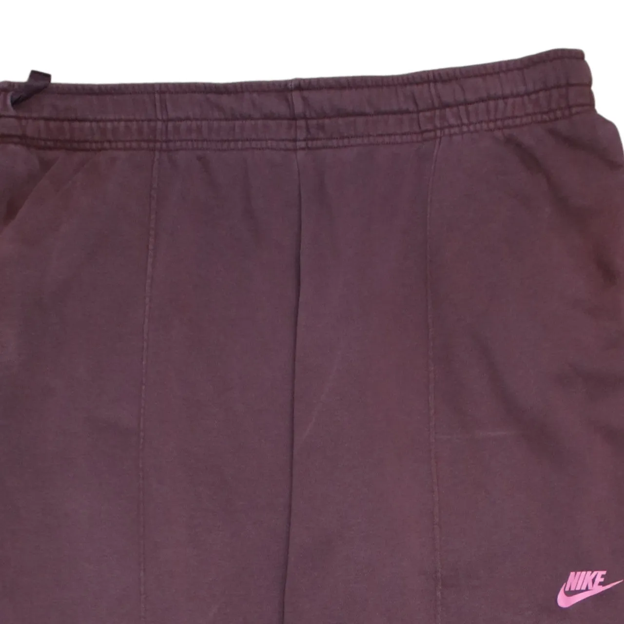 Nike Burgundy Red Joggers Men’s XLarge Printed Logo Elastic Cuffs Waist Sweatpants sold by Vintage Club product image thumbnail 3