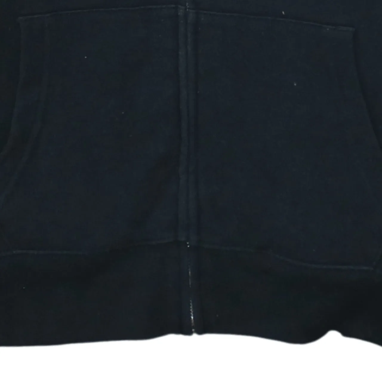 Gap Black Zip Hoodie Women’s XLarge Sherpa Lined Embroidered Logo Pockets Sweatshirt sold by Vintage Club product image thumbnail 4