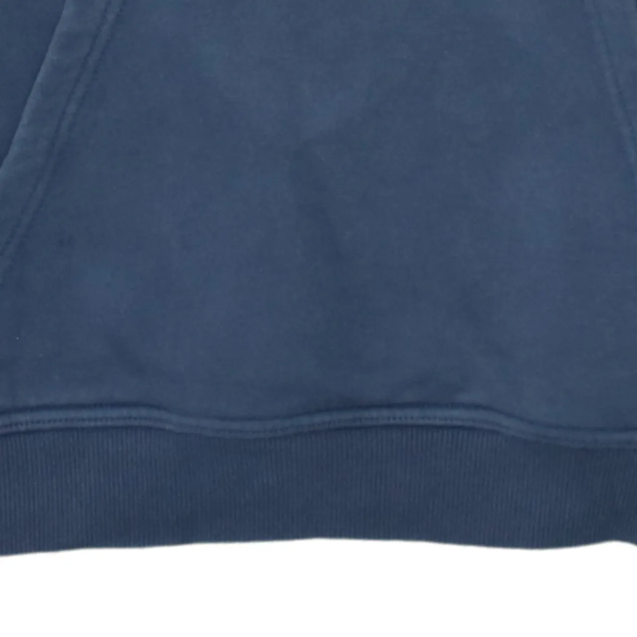 Quiksilver Navy Blue Hoodie Women’s Medium Printed Logo Front Pocket Pullover Sweatshirt sold by Vintage Club product image thumbnail 4