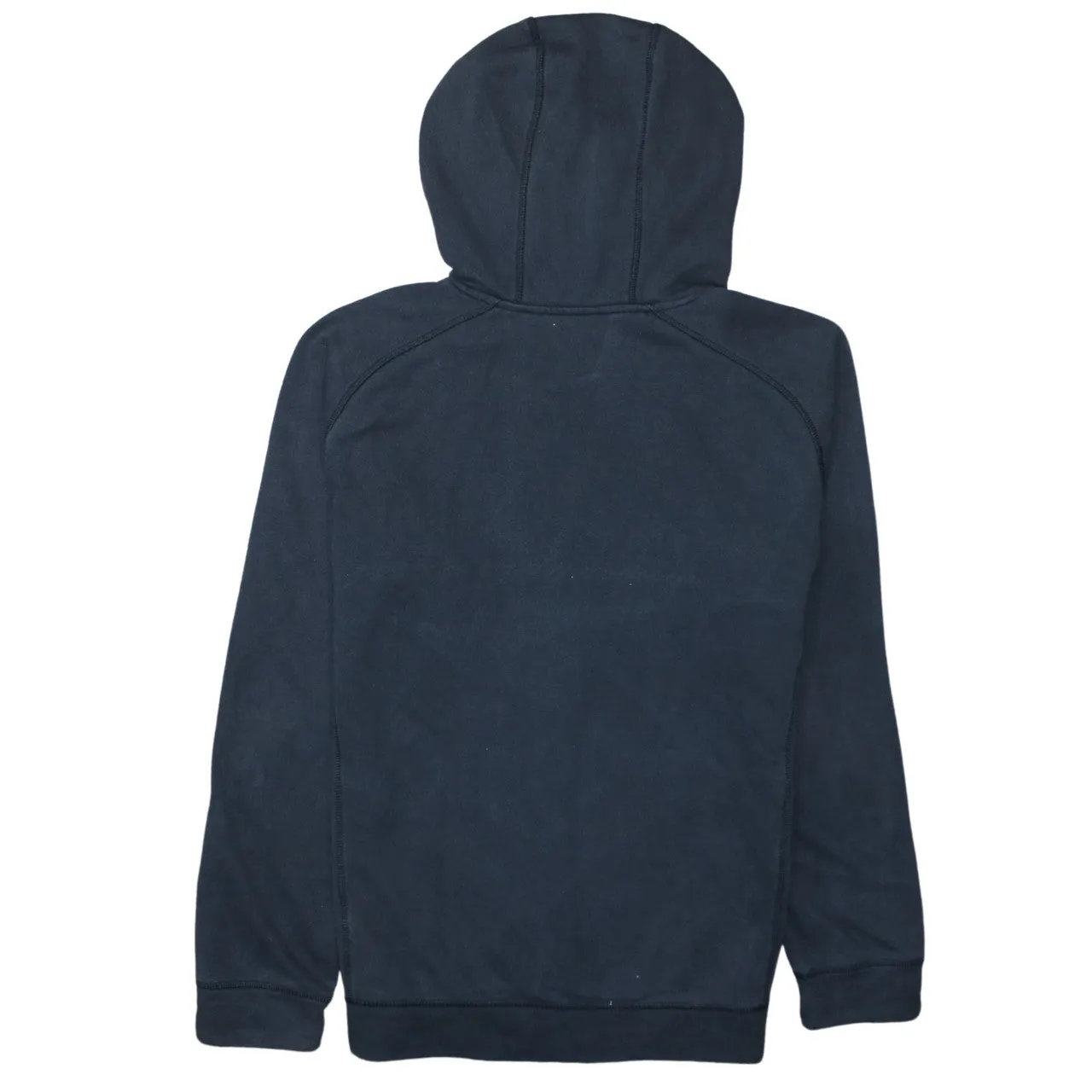 Adidas Black Hoodie Women’s Small Embroidered Front Logo Fleece Lined Pullover Sweatshirt sold by Vintage Club product image thumbnail 2