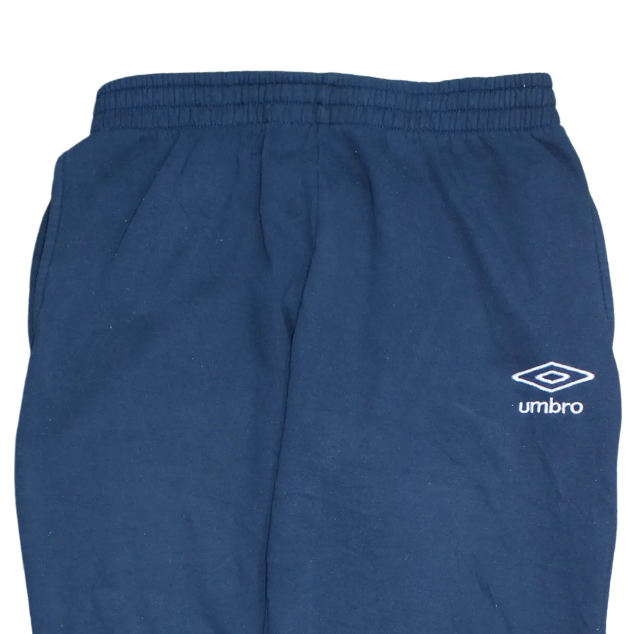 Umbro Navy Blue Joggers Men’s XLarge Embroidered Logo Elastic Waist Cuffed Sweatpants sold by Vintage Club product image thumbnail 3