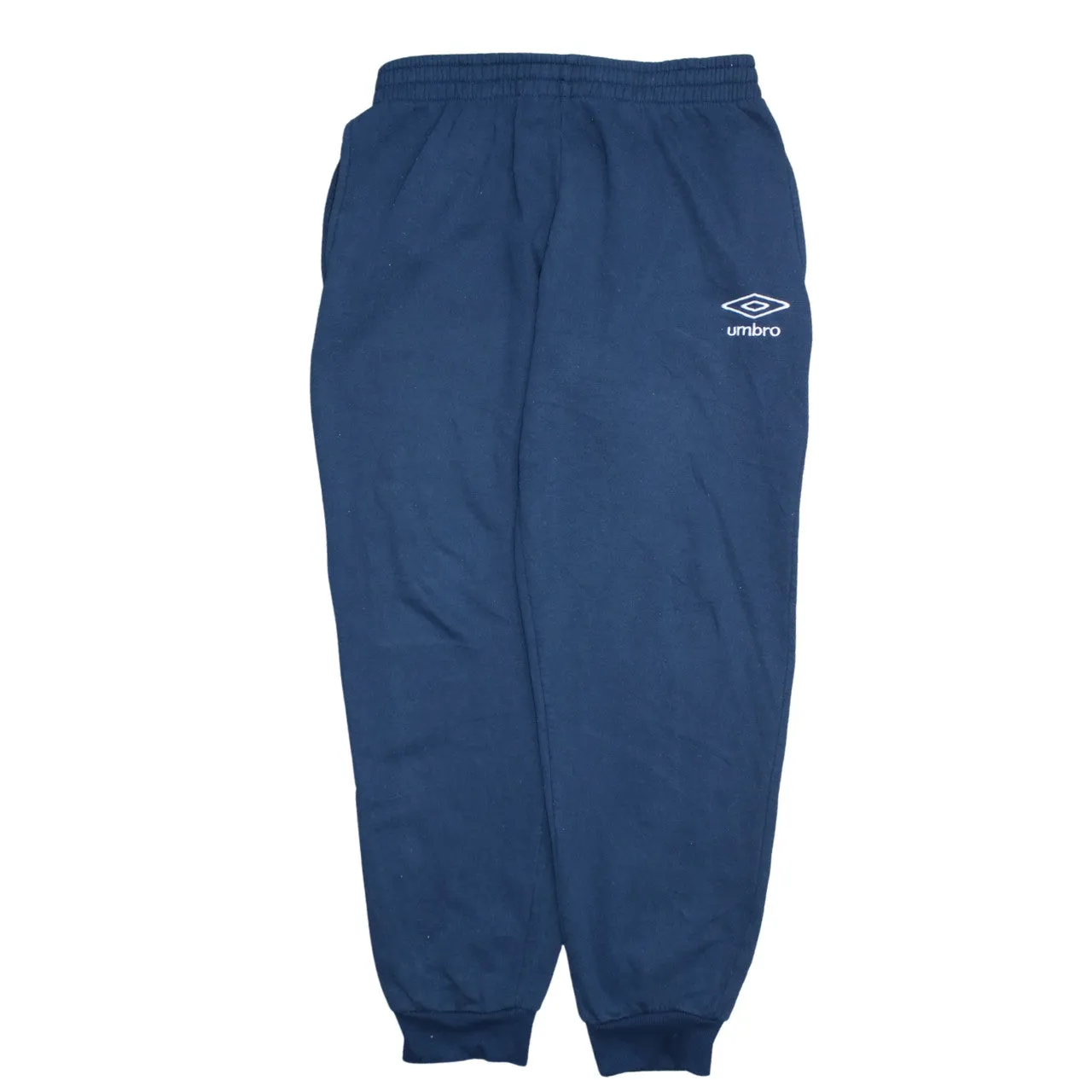 Umbro Navy Blue Joggers Men’s XLarge Embroidered Logo Elastic Waist Cuffed Sweatpants sold by Vintage Club