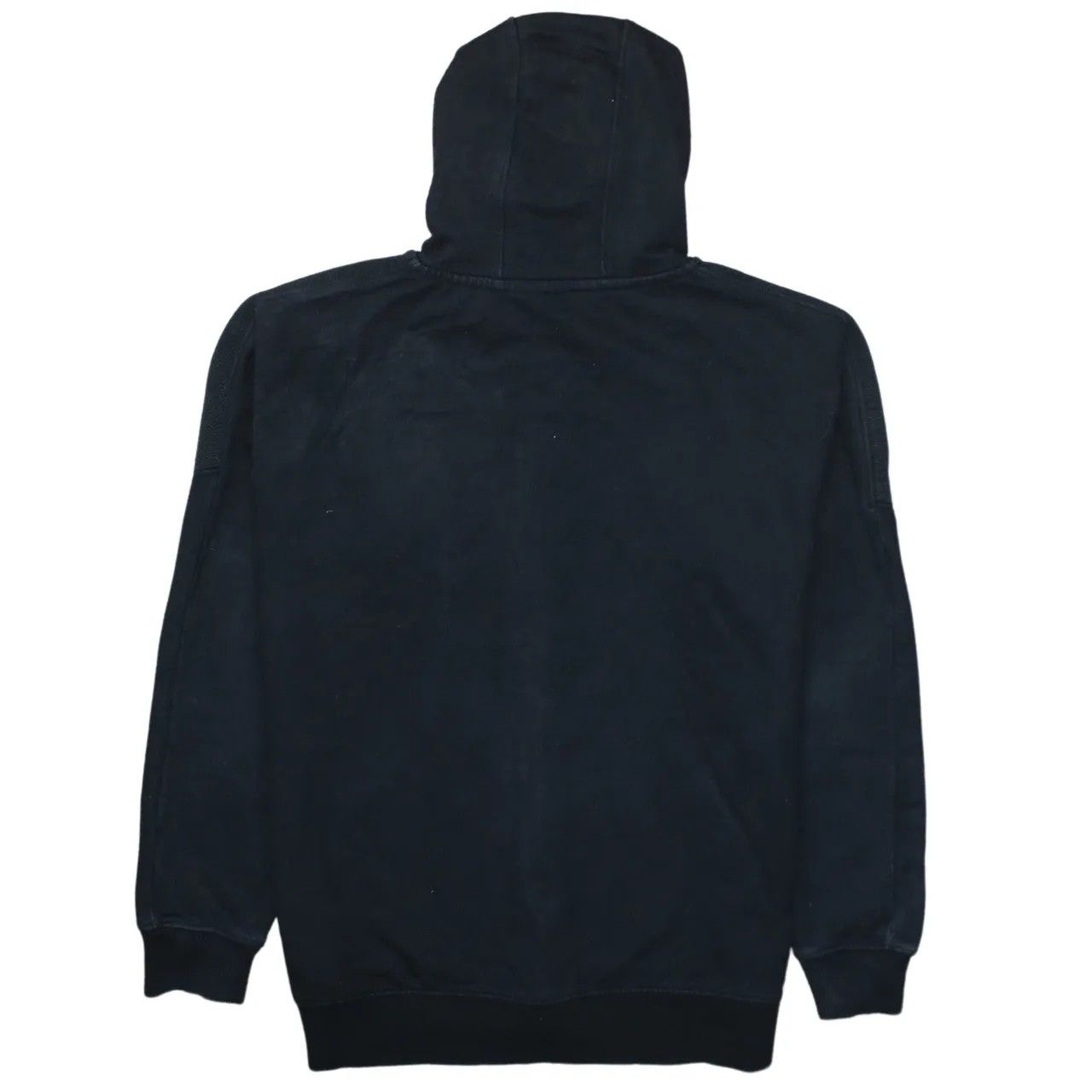 Emporio Armani Black Zip Hoodie Men's Small EA7 Patch Logo Front Pockets Sweatshirt sold by Vintage Club product image thumbnail 2