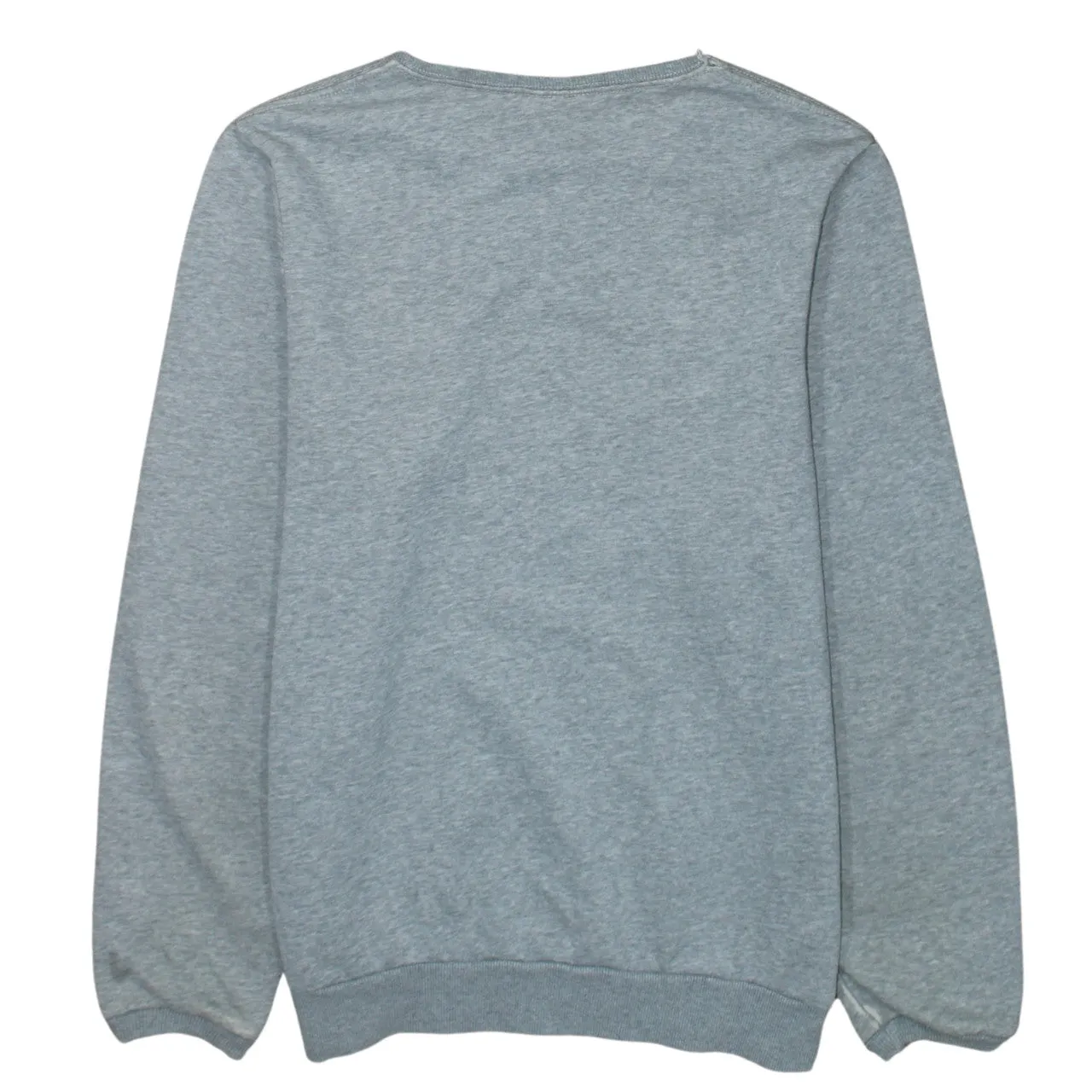 Umbro Grey Sweatshirt Women’s Medium Embroidered Chest Logo Ribbed Crewneck Pullover Top sold by Vintage Club product image thumbnail 2