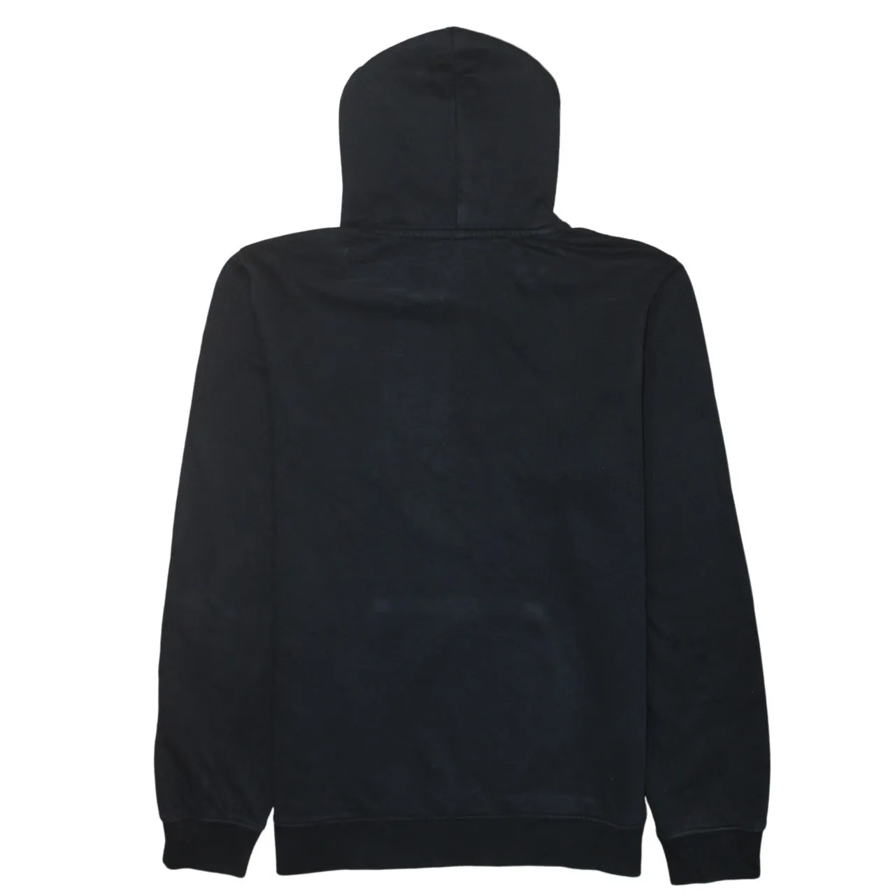 Nike Black Full Zip Hoodie Men’s XXLarge Small Swoosh Logo Split Pouch Pocket Sweatshirt sold by Vintage Club product image thumbnail 2