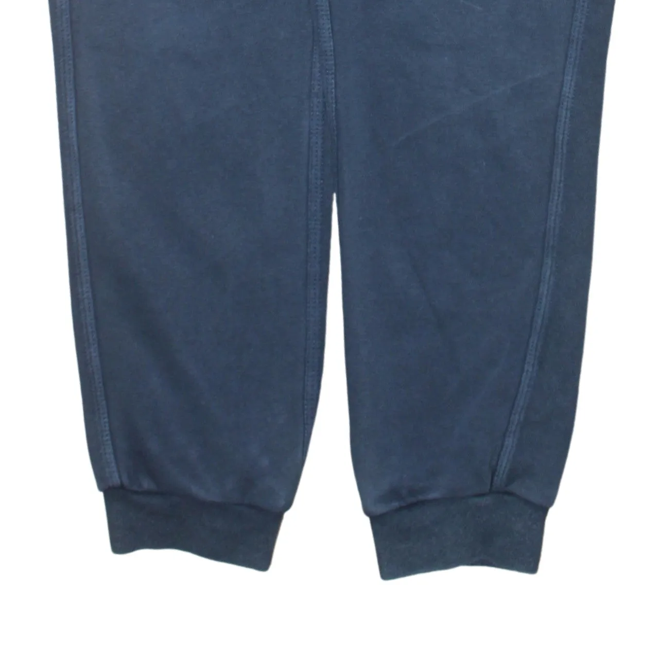 Nike Navy Blue Joggers Men’s Small Embroidered Swoosh Elastic Waist Cuffed Sweatpants sold by Vintage Club product image thumbnail 4