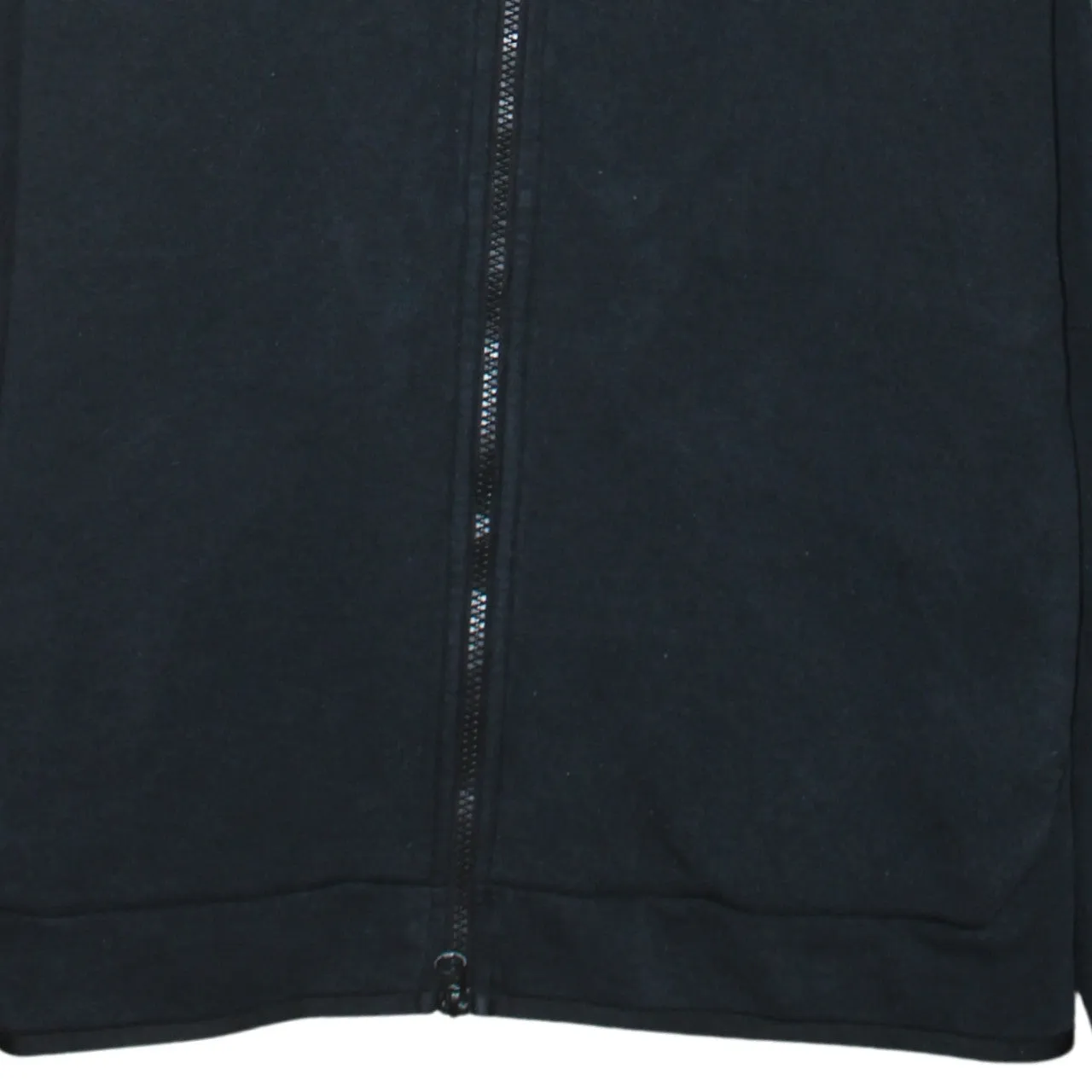 Nike Black Full Zip Hoodie Women’s Large Printed Swoosh Sleeve Zip Pocket Sweatshirt sold by Vintage Club product image thumbnail 4