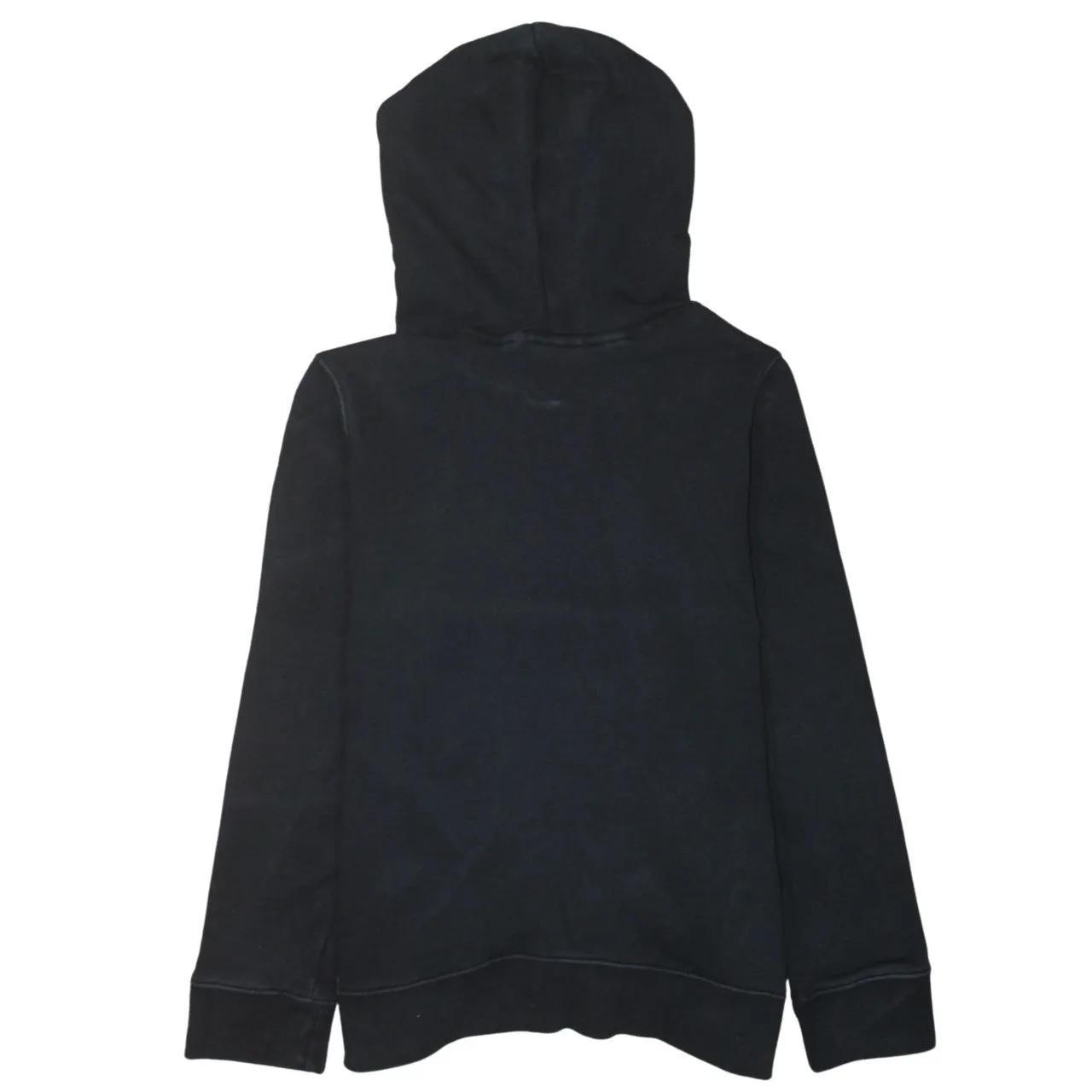 Adidas Black Hoodie Men's XSmall Big Trefoil Printed Logo Pullover Sweatshirt Top sold by Vintage Club product image thumbnail 2