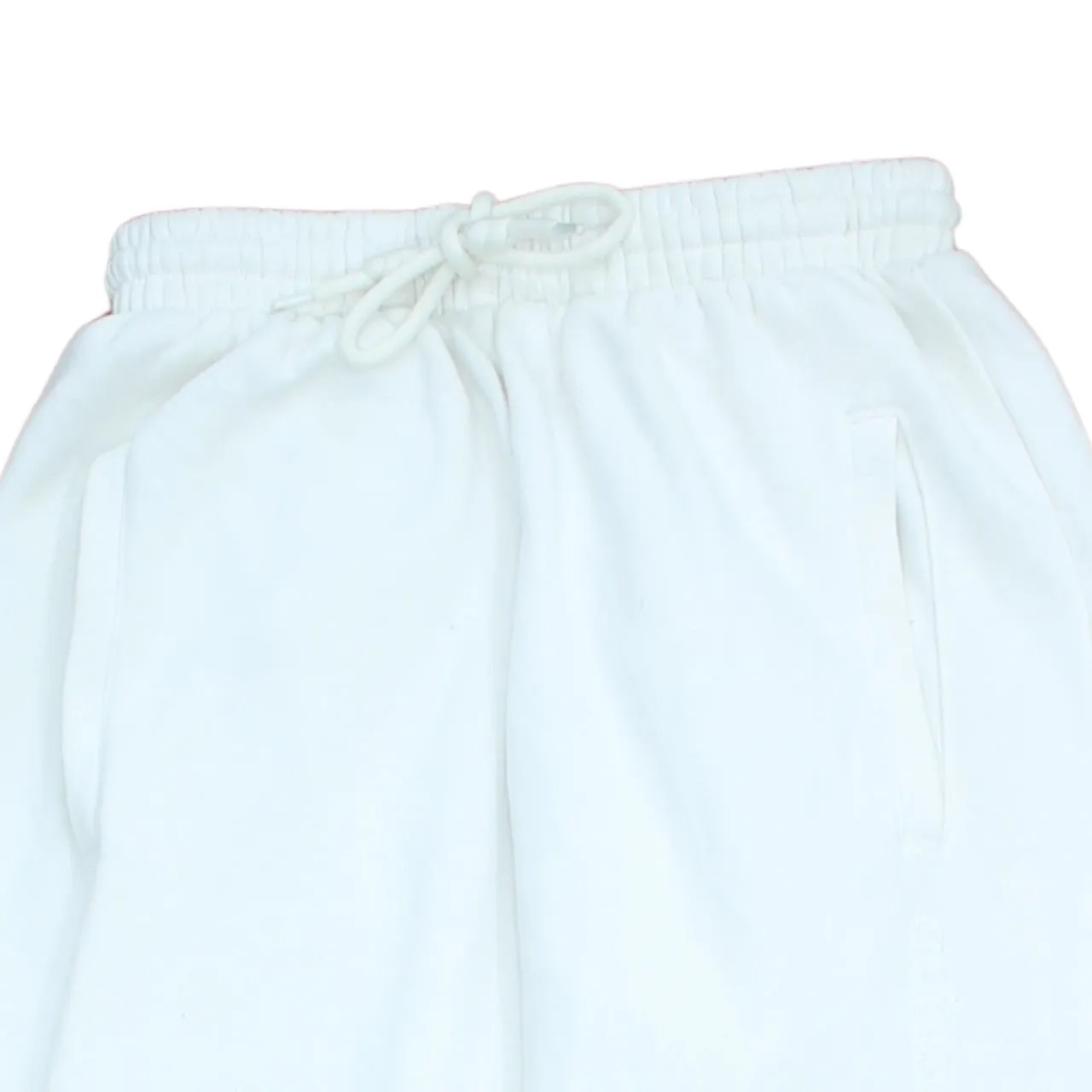 Adidas White Joggers Women’s XSmall Elasticated Waist Cuffed Hem Fleece Sweatpants sold by Vintage Club product image thumbnail 3