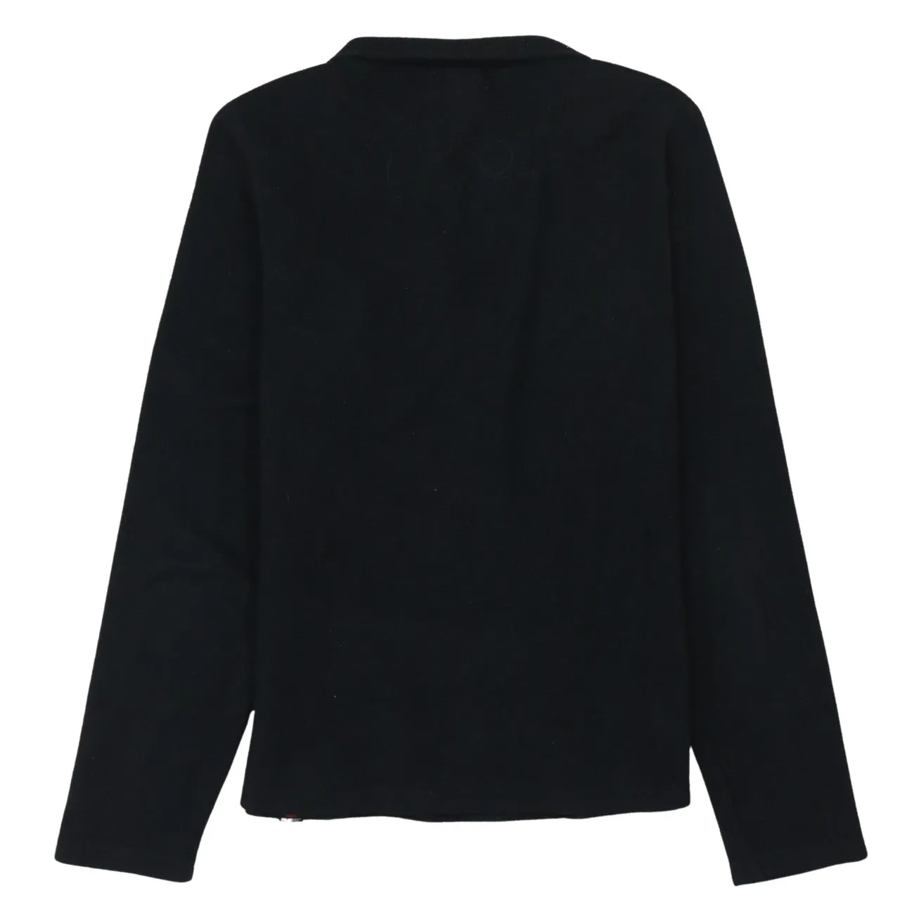 The North Face Black Fleece Jumper Women’s Large Quarter Zip Embroidered Logo Pullover Top sold by Vintage Club product image thumbnail 2