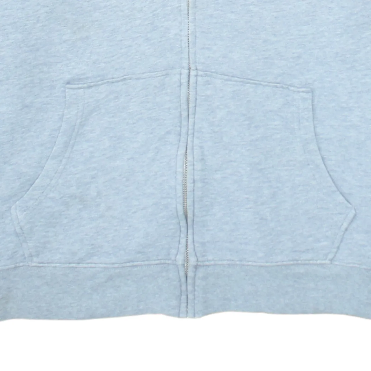 Levi's Light Grey Zip Hoodie Men's XLarge Small Red Logo Drawstring Hood Sweatshirt sold by Vintage Club product image thumbnail 4