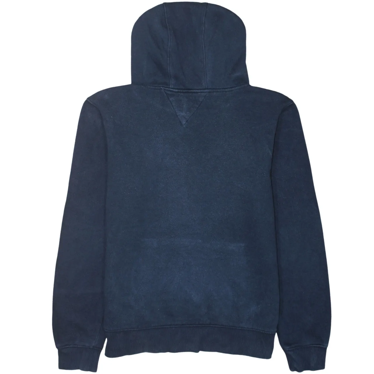 Tommy Hilfiger Navy Blue Hoodie Men's Small Embroidered Logo Front Pocket Pullover Sweatshirt sold by Vintage Club product image thumbnail 2