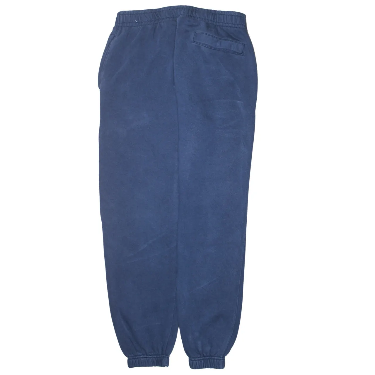 Nike Navy Blue Joggers Men’s Medium Embroidered Swoosh Elasticated Cuffs Pockets Sweatpants sold by Vintage Club product image thumbnail 2