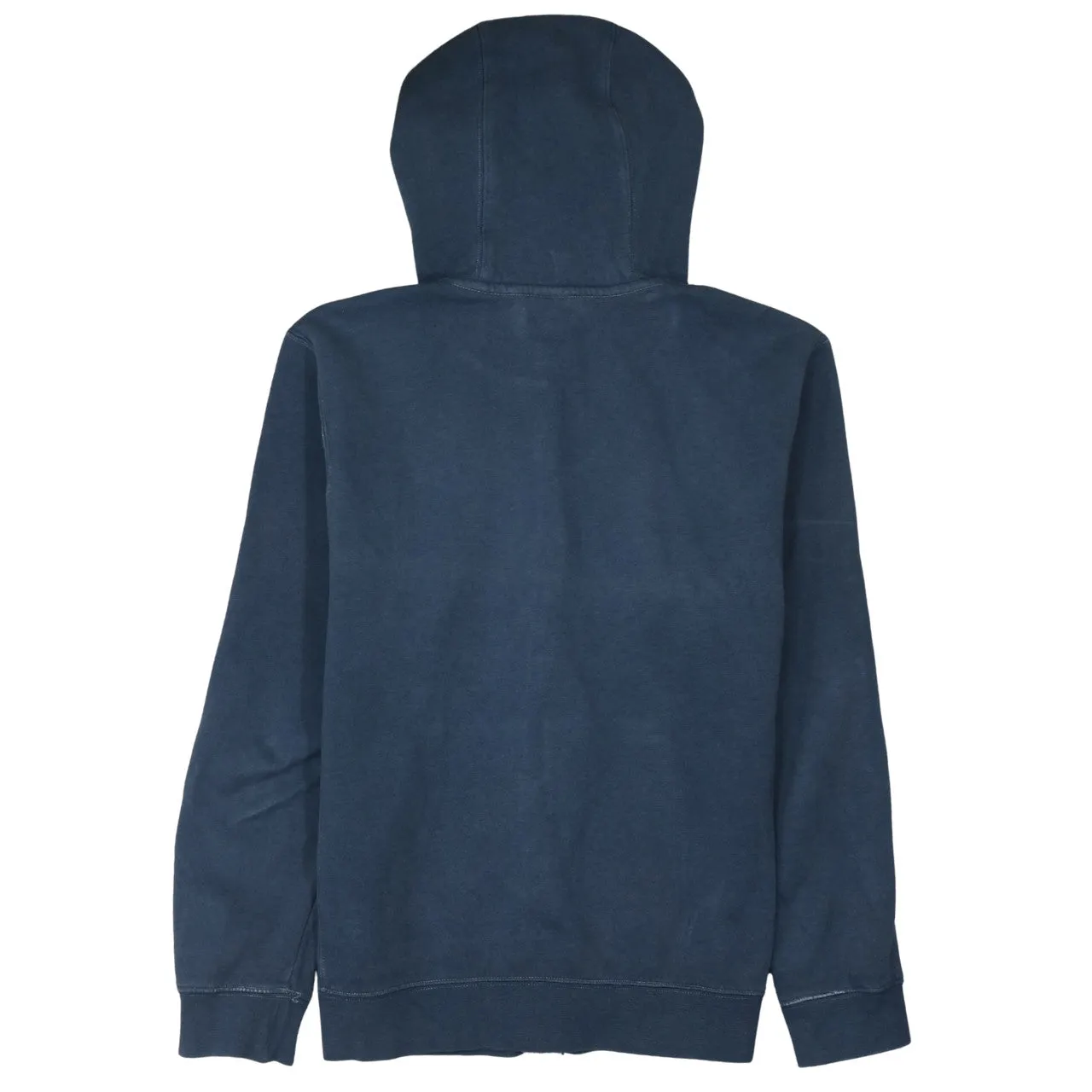 Nike Navy Blue Full Zip Hoodie Men’s XSmall Embroidered Swoosh Split Pocket Sweatshirt sold by Vintage Club product image thumbnail 2