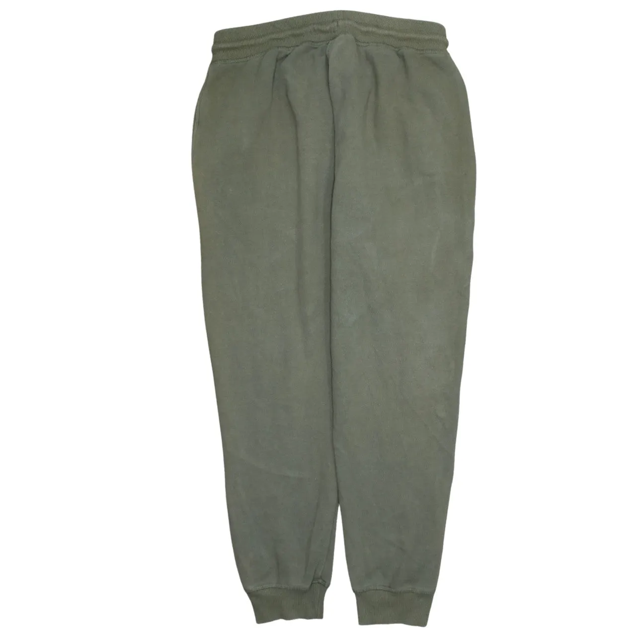 Ellesse Khaki Joggers Men’s Medium Embroidered Logo Drawstring Waist Cuffed Sweatpants sold by Vintage Club product image thumbnail 2