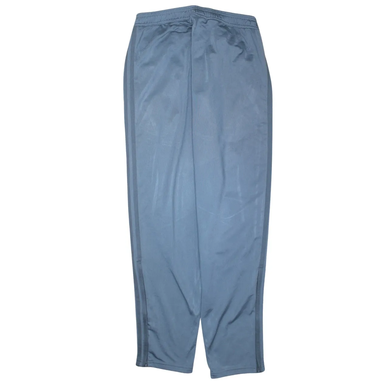 Adidas Light Blue Track Pants Men's Medium Embroidered Logo Side Stripe Trousers sold by Vintage Club product image thumbnail 2