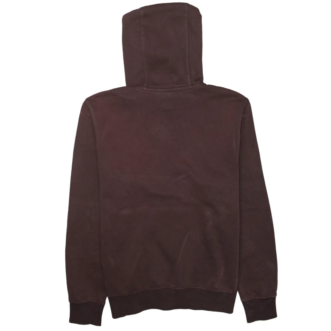 Nike Brown Hoodie Men’s Small Embroidered Swoosh Logo Front Pocket Pullover Sweatshirt sold by Vintage Club product image thumbnail 2