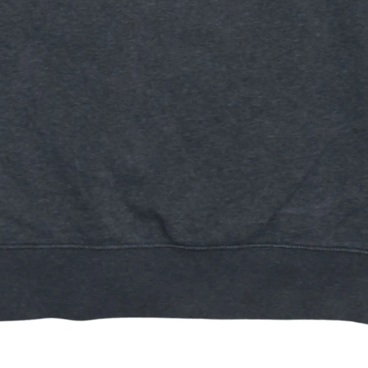 Nike Dark Grey Sweatshirt Men's Small Printed Swoosh Logo Fleece Crewneck Pullover Top sold by Vintage Club product image thumbnail 4