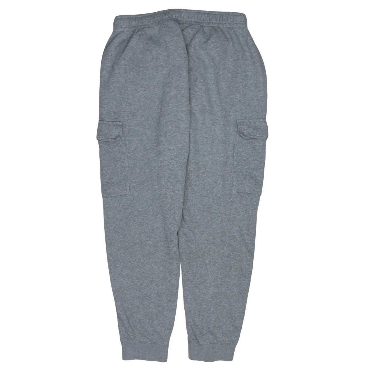 Nike Grey Joggers Sweatpants Men's Medium Cargo Pockets Printed Swoosh Logo Loungewear sold by Vintage Club product image thumbnail 2