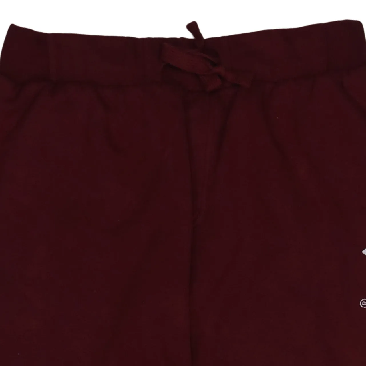 Adidas Burgundy Red Joggers Men’s Medium Printed Logo Elastic Waist Cuffed Sweatpants sold by Vintage Club product image thumbnail 3