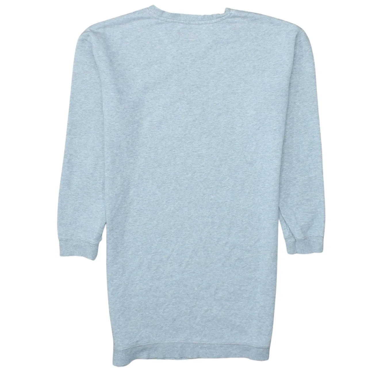 Calvin Klein Light Grey Sweatshirt Men’s Small Embroidered Logo Longline Crewneck Pullover Top sold by Vintage Club product image thumbnail 2