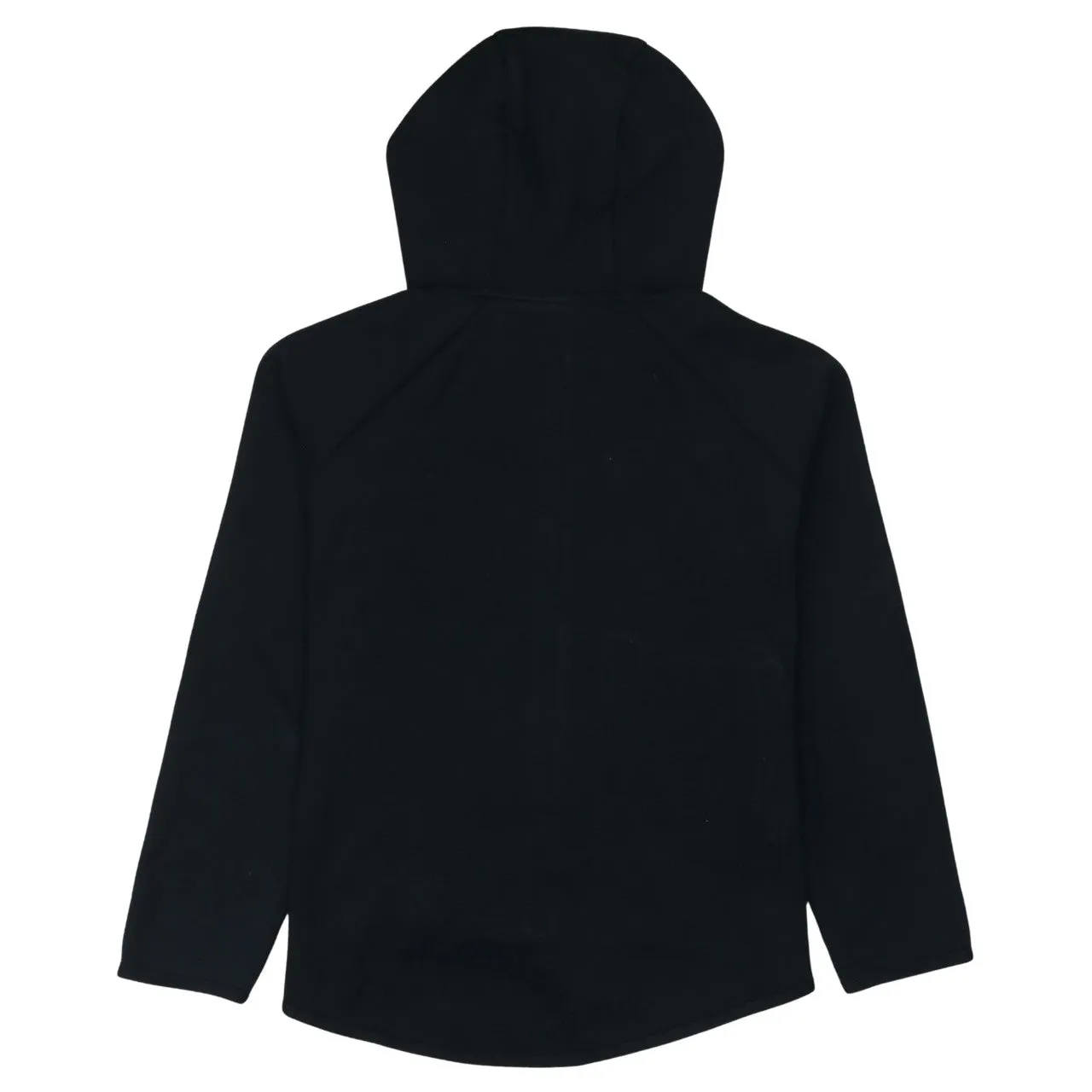 Nike Black Full Zip Hoodie Men's Small Embroidered Swoosh Zip Pockets Casual Sweatshirt sold by Vintage Club product image thumbnail 2