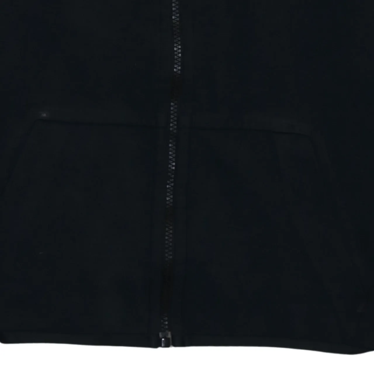 Nike Black Full Zip Hoodie Women’s XLarge Printed Swoosh Logo Split Pockets Fleece Top sold by Vintage Club product image thumbnail 4