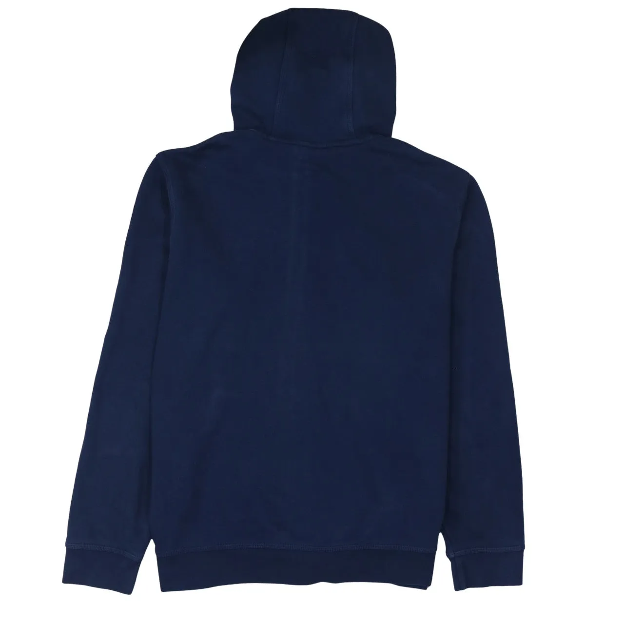 Nike Navy Blue Full Zip Hoodie Women’s XLarge Embroidered Swoosh Split Pocket Sweatshirt sold by Vintage Club product image thumbnail 2