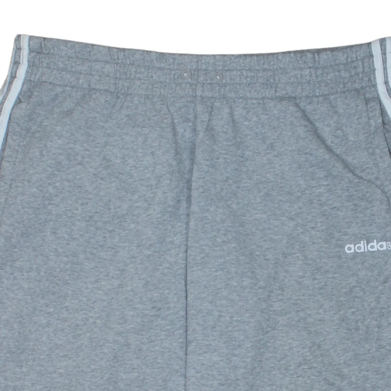 Adidas Grey Joggers Women’s XLarge Embroidered Logo Cuffed Fleece Three Stripe Sweatpants sold by Vintage Club product image thumbnail 3