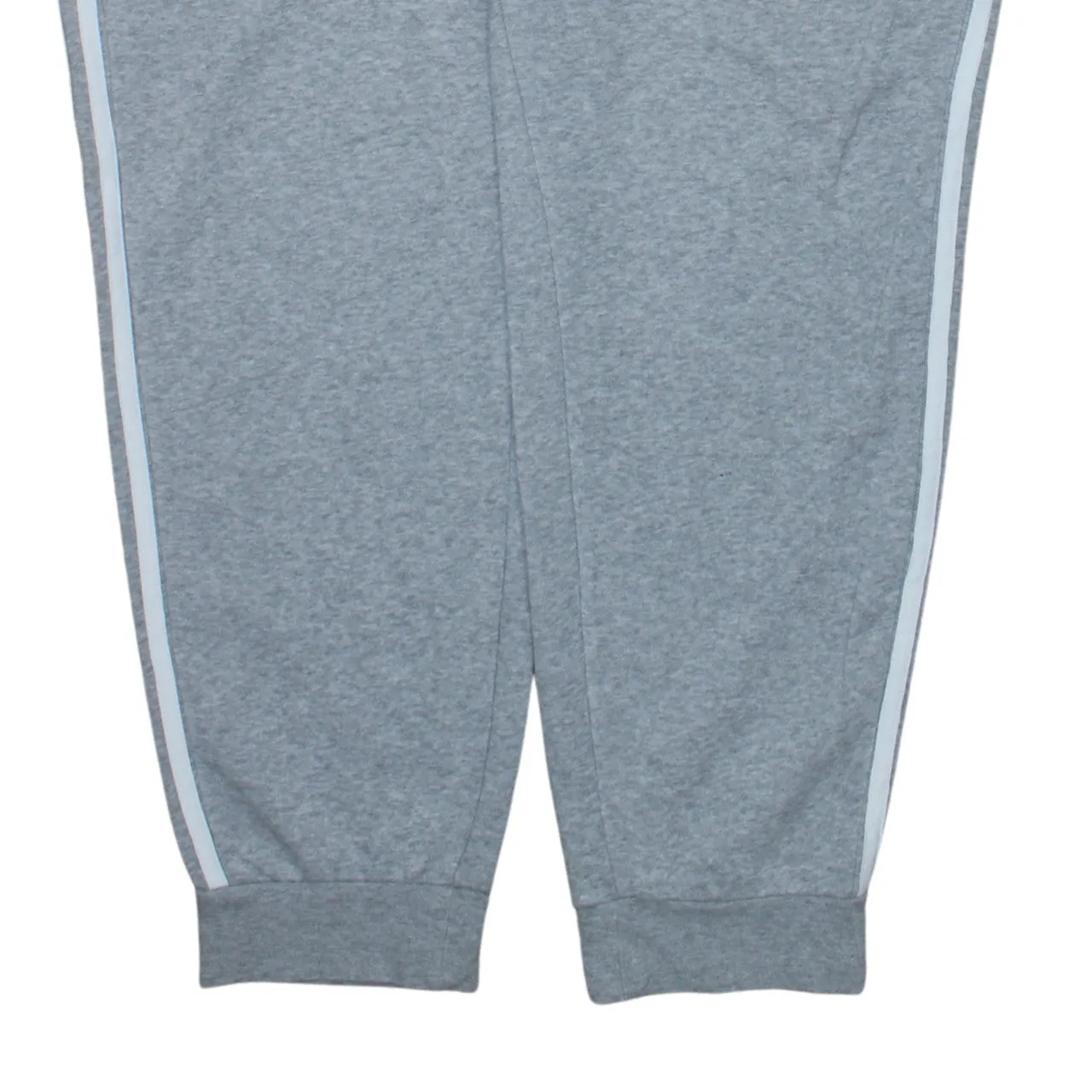 Adidas Grey Joggers Women’s XLarge Embroidered Logo Cuffed Fleece Three Stripe Sweatpants sold by Vintage Club product image thumbnail 4