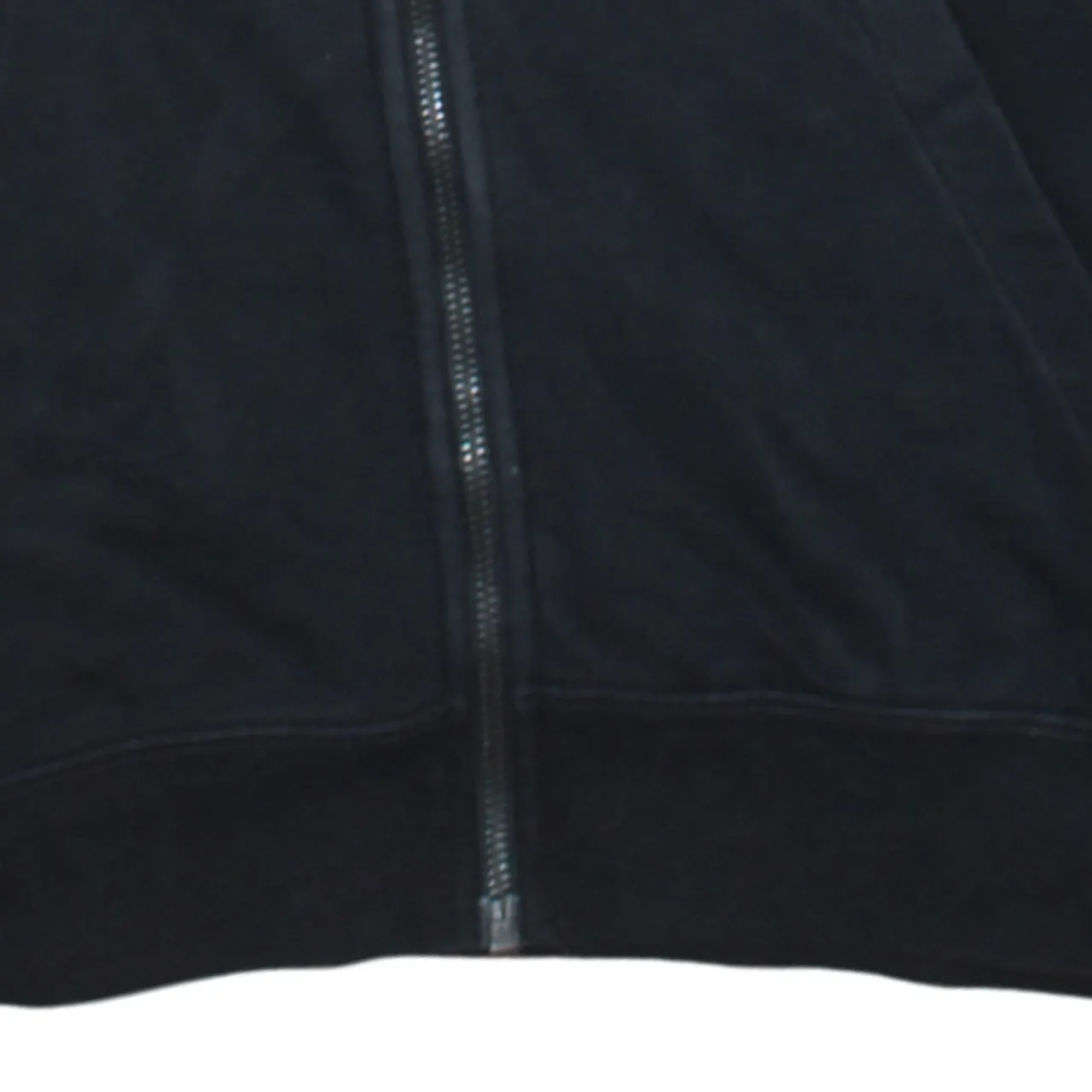 Nike Black Full Zip Hoodie Men's Small Embroidered Swoosh Split Pocket Sweatshirt sold by Vintage Club product image thumbnail 4