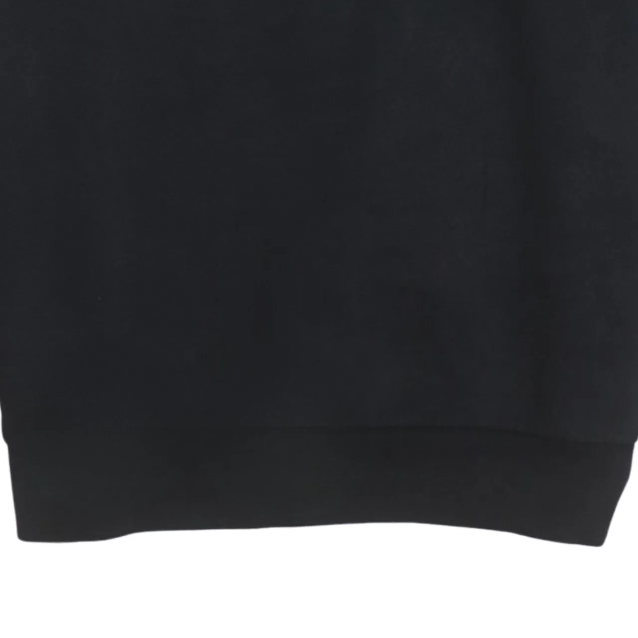 Adidas Black Sweatshirt Men's Medium Trefoil Embroidered Logo Three Stripe Sleeves Pullover Top sold by Vintage Club product image thumbnail 4