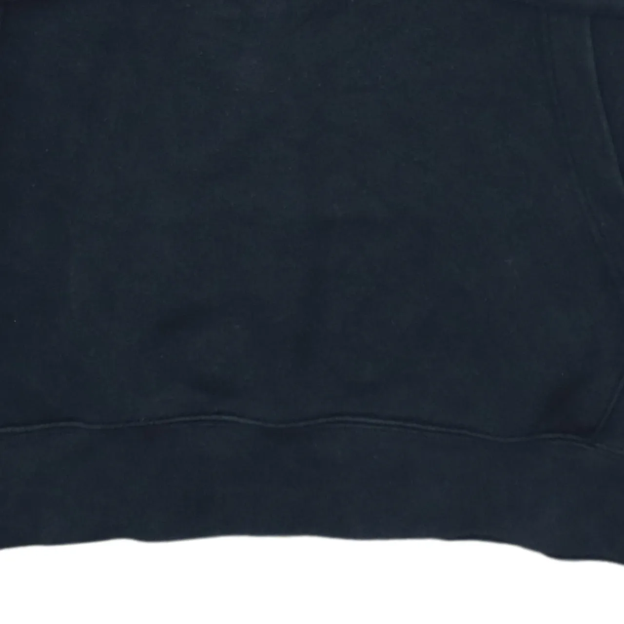 Nike Black Half Zip Hoodie Men's Large Embroidered Swoosh Front Pocket Pullover Sweatshirt sold by Vintage Club product image thumbnail 4