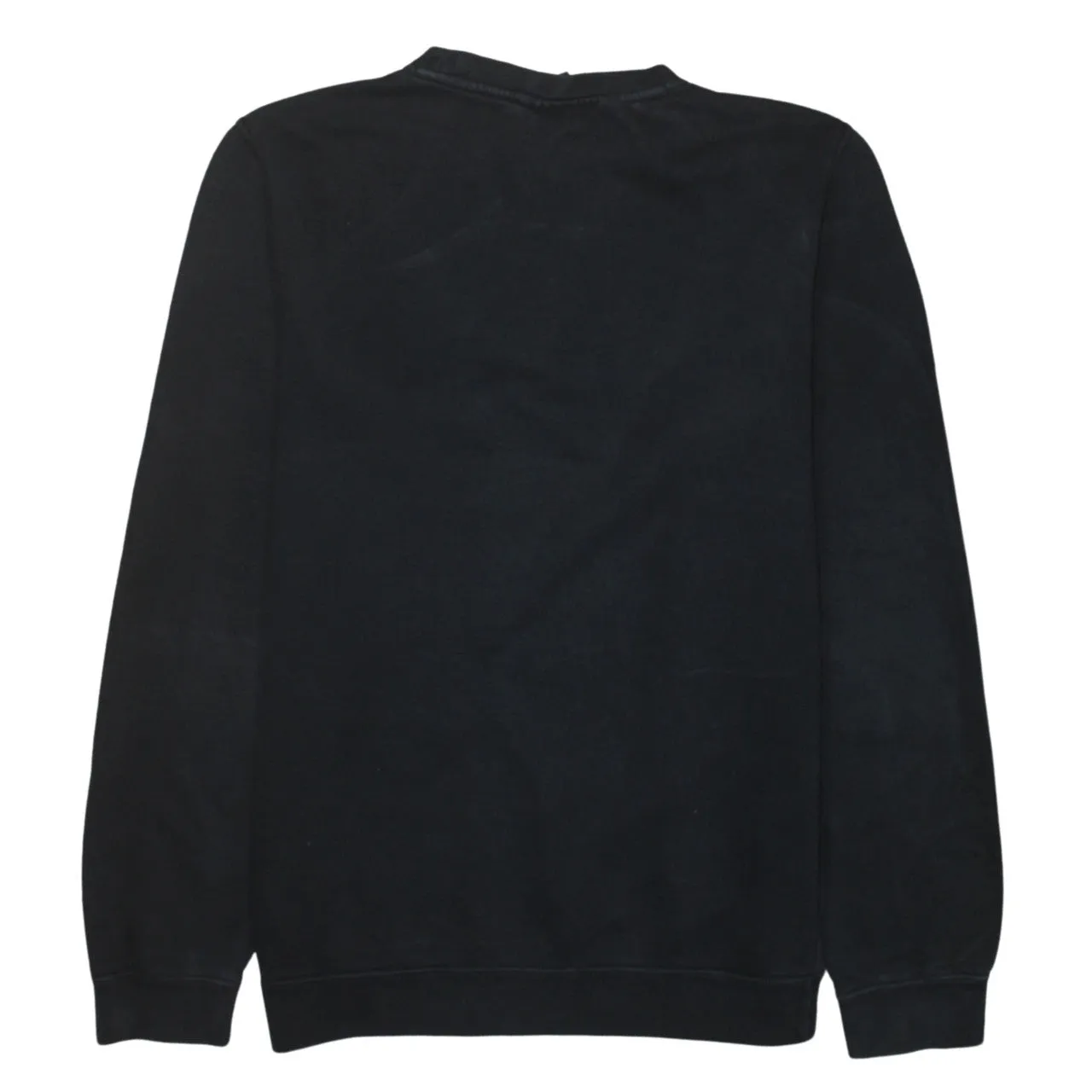 Nike Black Sweatshirt Men's Small Embroidered Swoosh Logo Crewneck Pullover Jumper sold by Vintage Club product image thumbnail 2