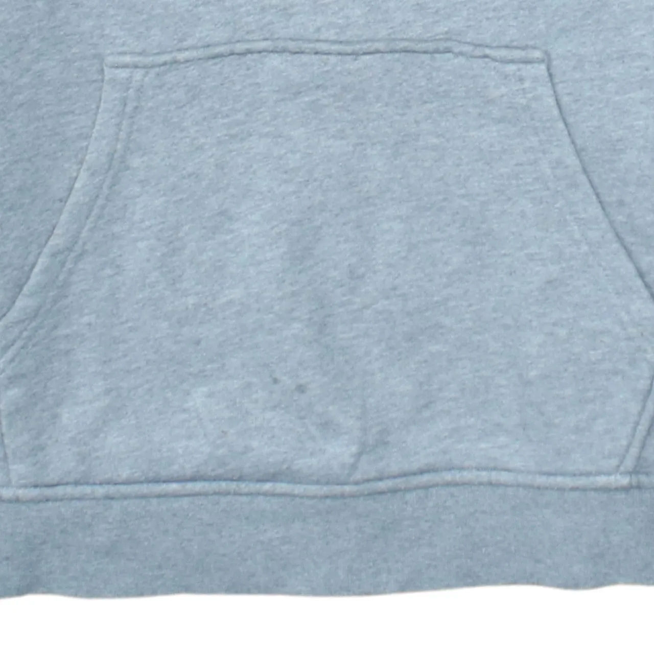 Adidas Light Grey Hoodie Women's Small Trefoil Printed Logo Front Pocket Pullover Sweatshirt sold by Vintage Club product image thumbnail 4