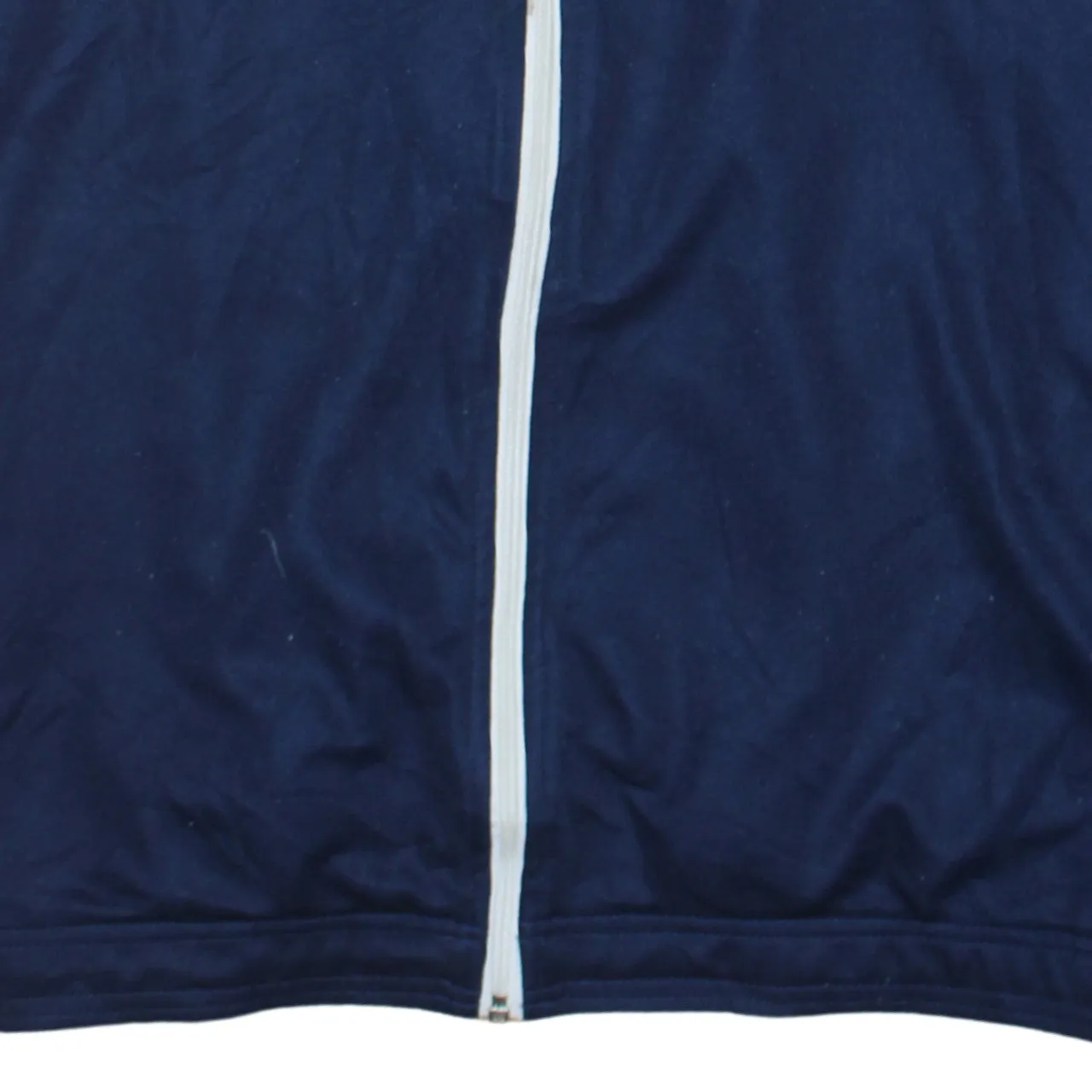 Adidas Navy Blue Track Jacket Women’s XXLarge Full Zip Embroidered Logo Lightweight Top sold by Vintage Club product image thumbnail 4