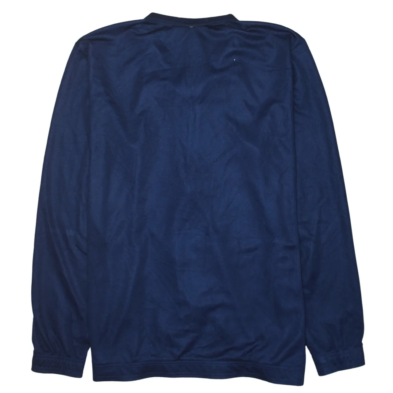 Adidas Navy Blue Track Jacket Women’s XXLarge Full Zip Embroidered Logo Lightweight Top sold by Vintage Club product image thumbnail 2