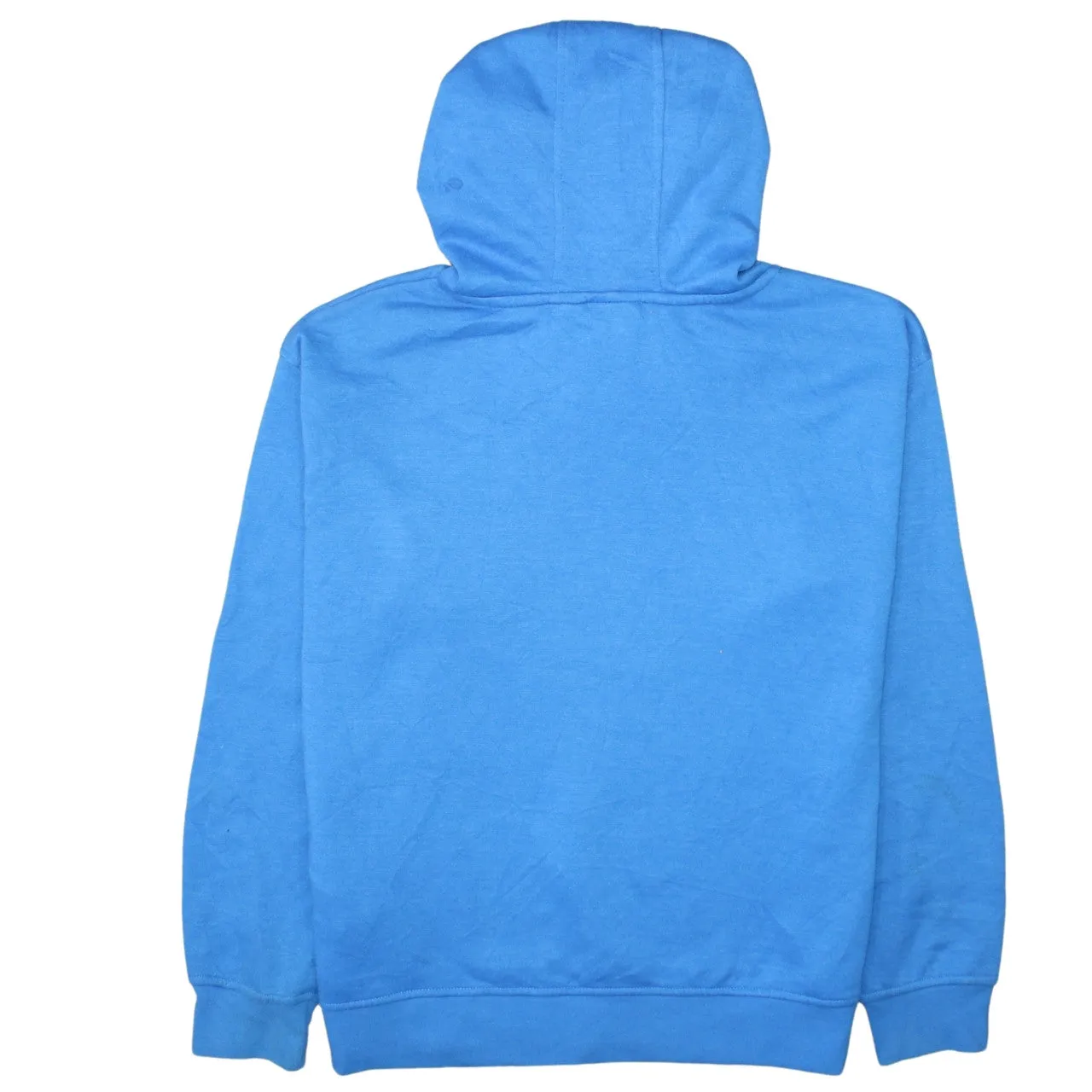 Disney Blue Hoodie Women’s Medium Printed Stitch Graphic Pullover Fleece Sweatshirt Top sold by Vintage Club product image thumbnail 2