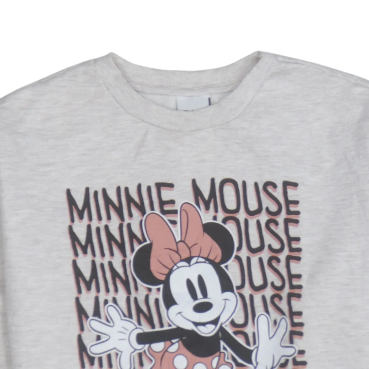 Disney Beige Cream Sweatshirt Women's XSmall Minnie Mouse Printed Graphic Pullover Top sold by Vintage Club product image thumbnail 3