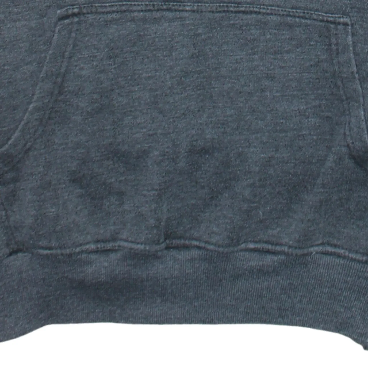 Adidas Dark Grey Hoodie Men's Medium Printed Trefoil Logo Front Pocket Pullover Sweatshirt sold by Vintage Club product image thumbnail 4