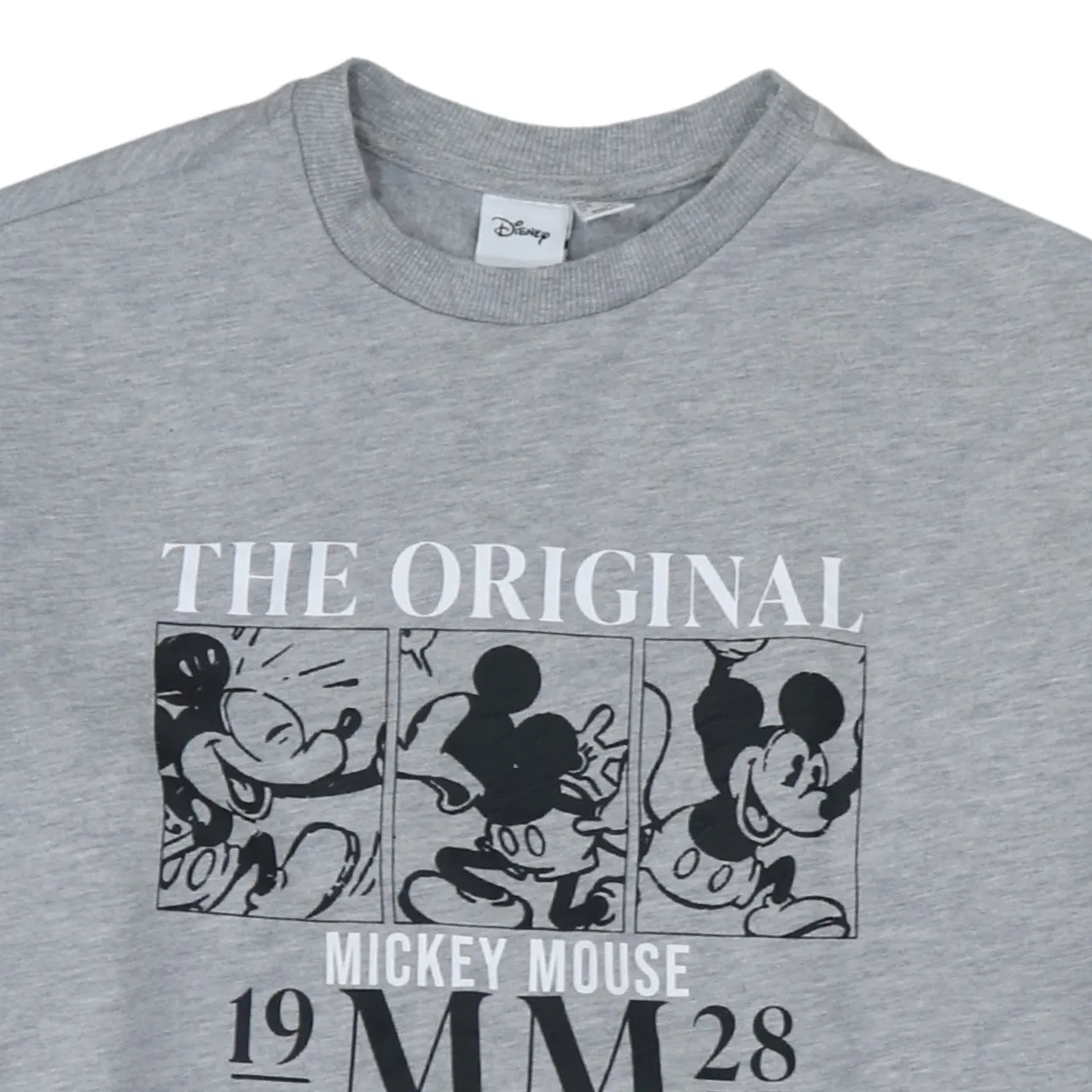 Disney Grey Mickey Mouse Sweatshirt Women's XSmall Printed Graphic Crewneck Pullover Top sold by Vintage Club product image thumbnail 3