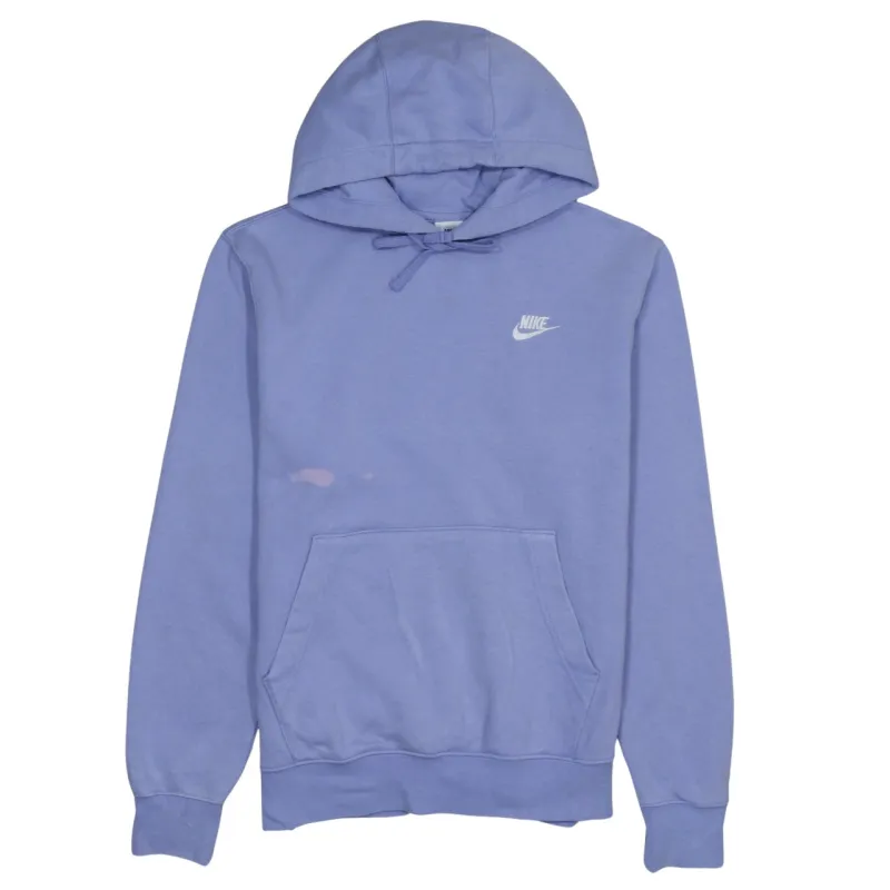 Nike Light Purple Hoodie Men’s Small Embroidered Swoosh Front Pocket Pullover Sweatshirt sold by Vintage Club
