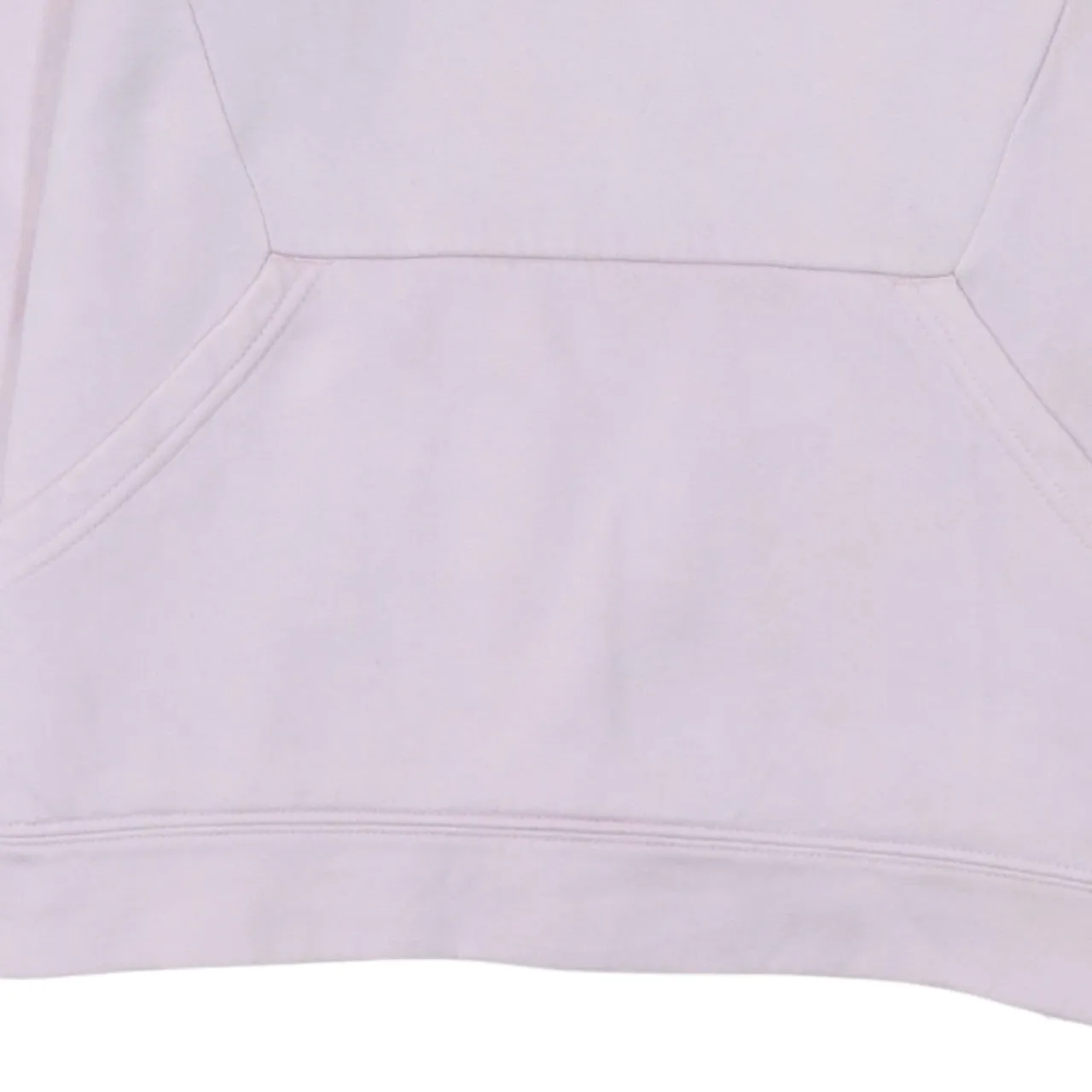 Nike Light Pink Hoodie Women’s XLarge Printed Logo Front Pouch Fleece Pullover Sweatshirt sold by Vintage Club product image thumbnail 4