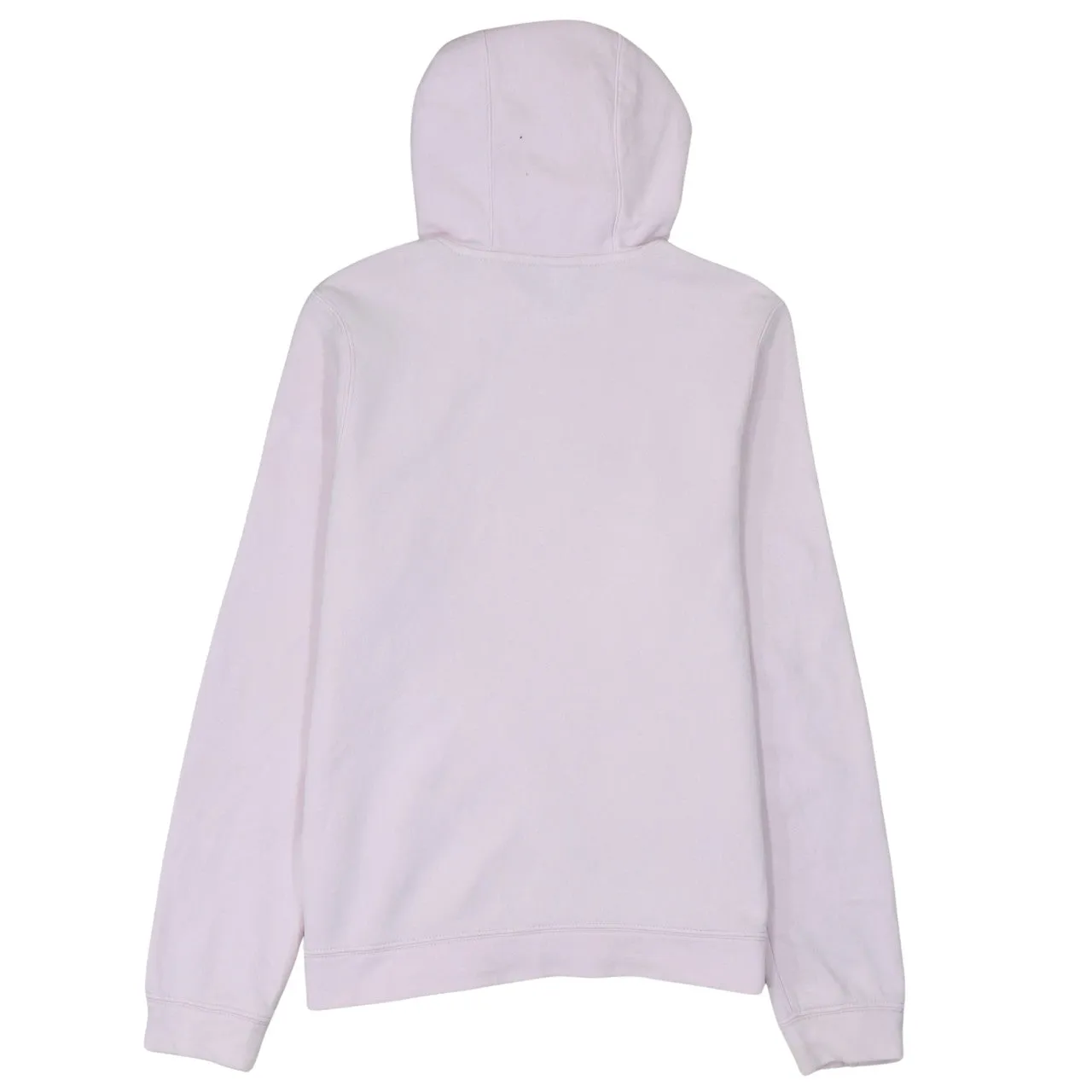 Nike Light Pink Hoodie Women’s XLarge Printed Logo Front Pouch Fleece Pullover Sweatshirt sold by Vintage Club product image thumbnail 2