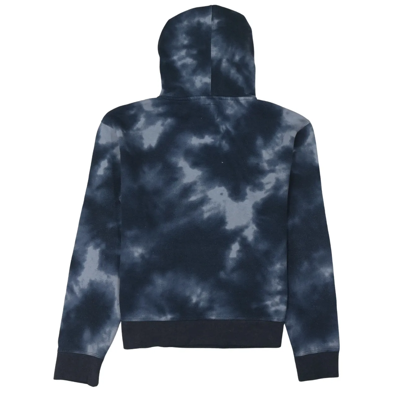 Champion Navy Tie Dye Hoodie Women's Small Embroidered Chest Logo Front Pocket Pullover Sweatshirt sold by Vintage Club product image thumbnail 2