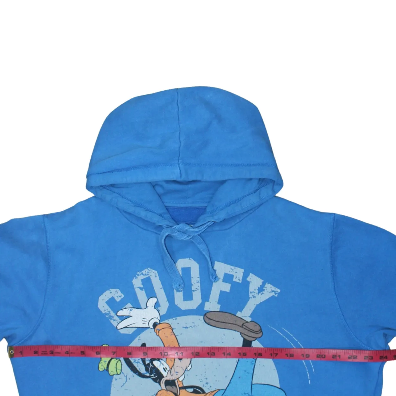 Disney Blue Hoodie Men's Large Goofy Genius Printed Graphic Pullover Sweatshirt Top sold by Vintage Club product image thumbnail 5