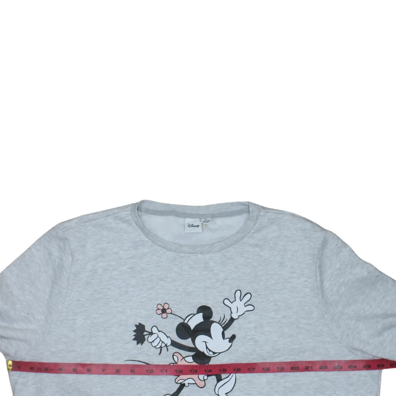 Disney Grey Sweatshirt Women's XLarge Printed Minnie Mouse Graphic Crewneck Pullover Top sold by Vintage Club product image thumbnail 5